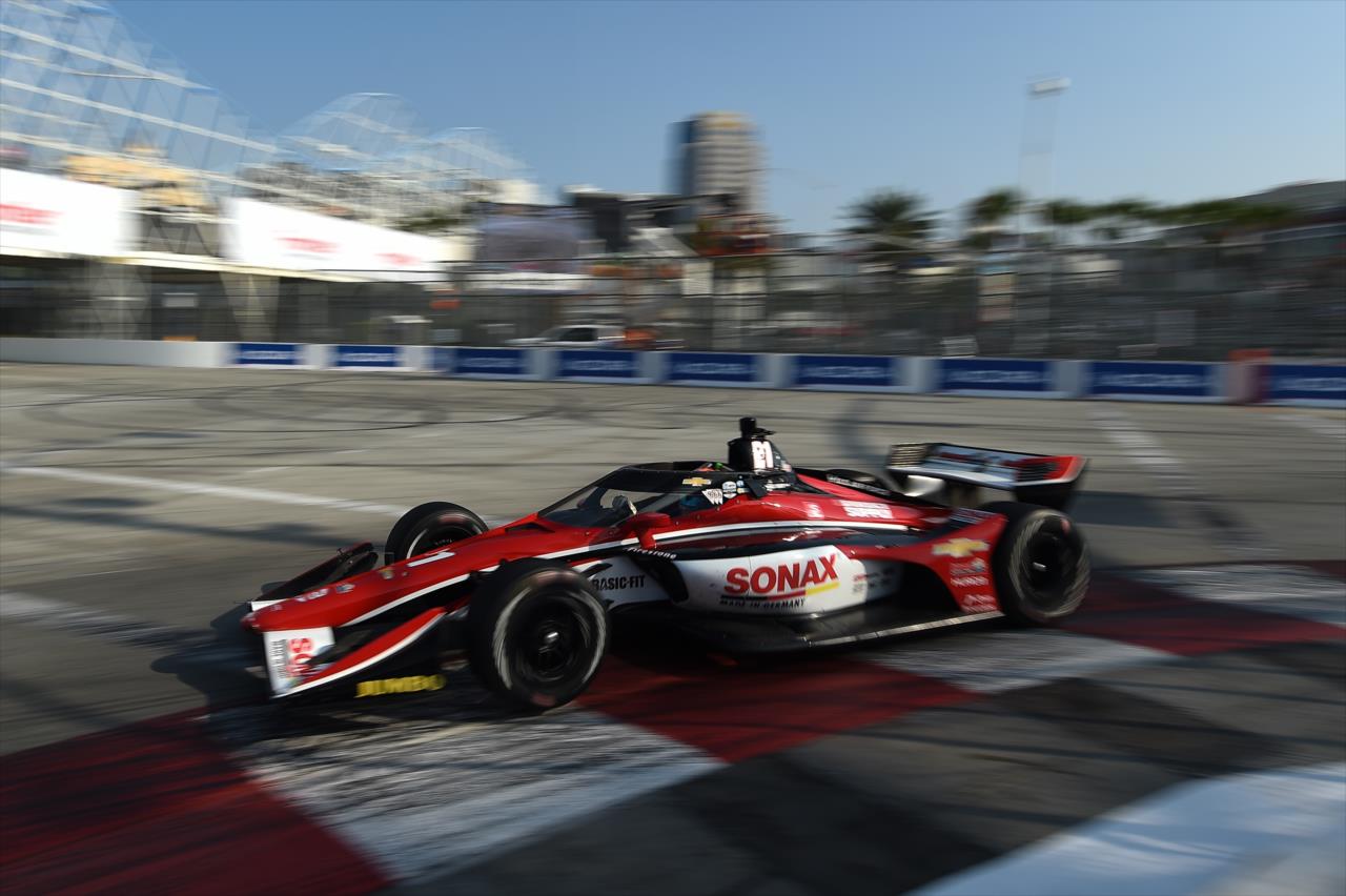 Rinus VeeKay - Acura Grand Prix of Long Beach -- Photo by: Chris Owens